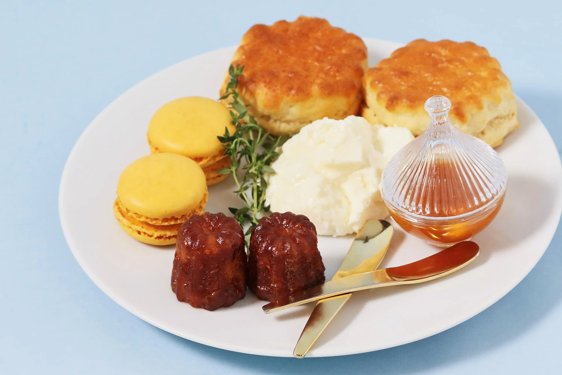 2nd Plate スコーンと焼菓子