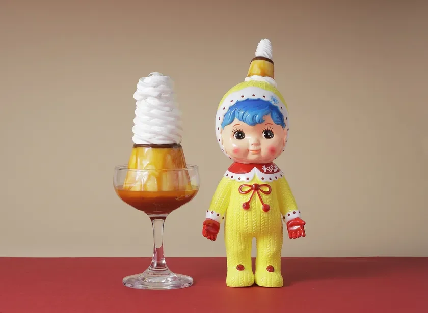 レストラン喫茶トロント チャーミーちゃんのコラボトロントホイップもりもりプリンちゃん