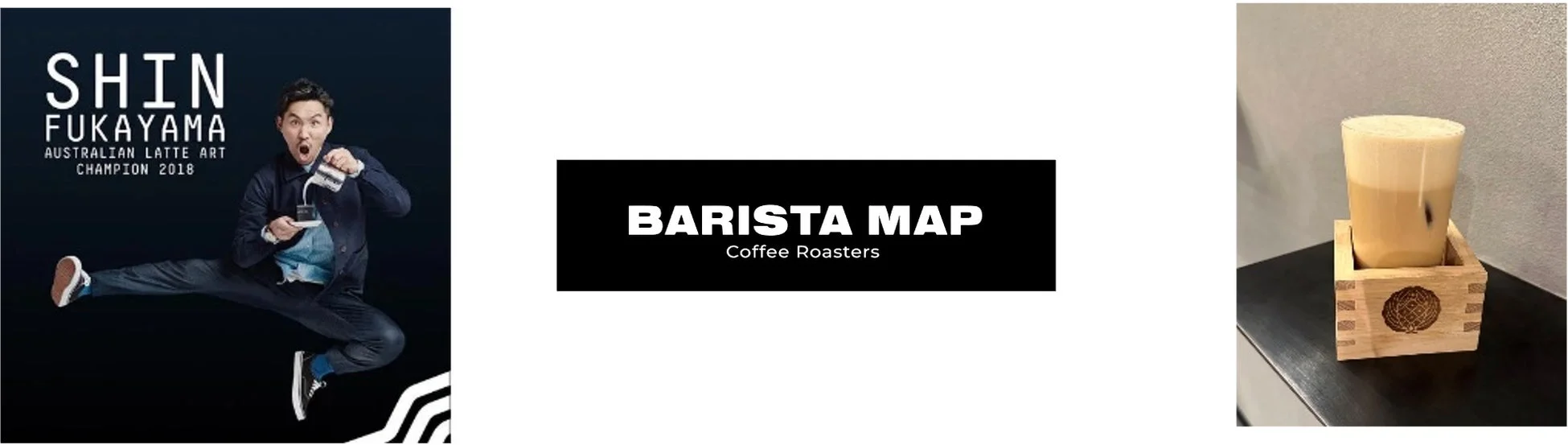 Barista Map Coffee Roastersのバリスタとラテ