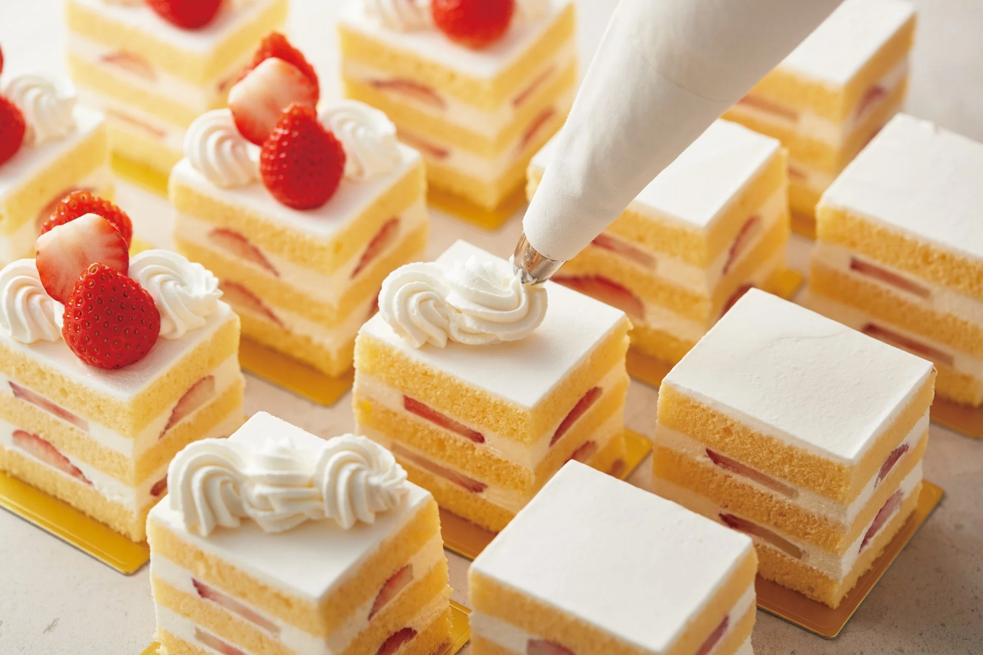 ショートケーキ複数