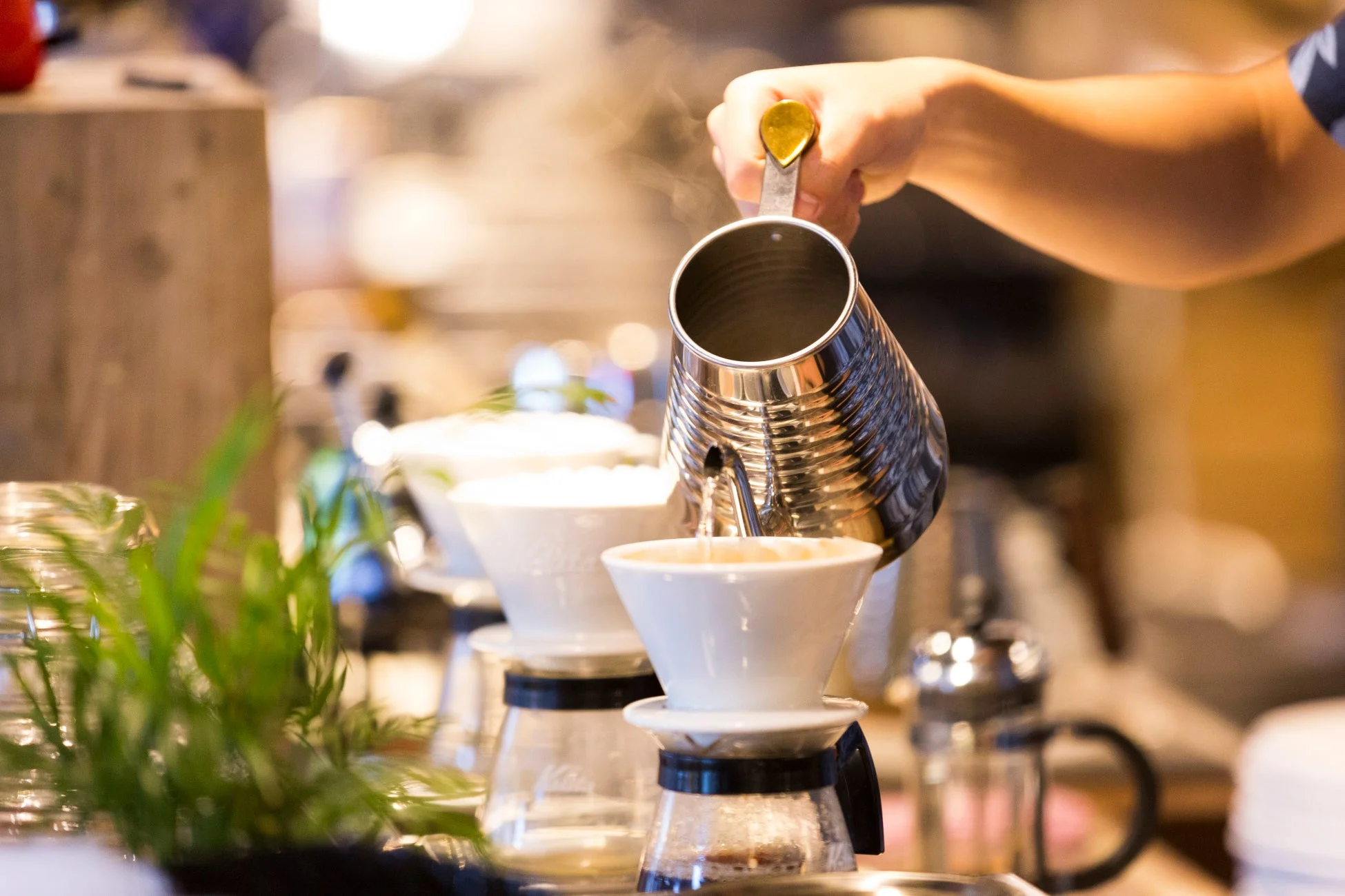 コーヒーハンドドリップ