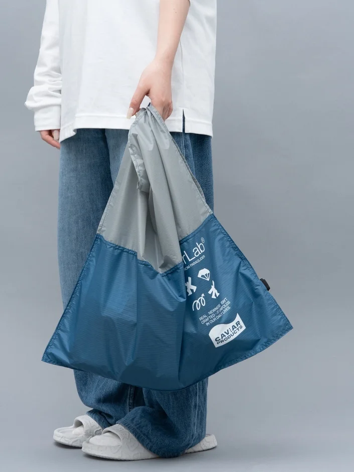 OverLabとCAViAR PRODUCTSのコラボエコバッグ