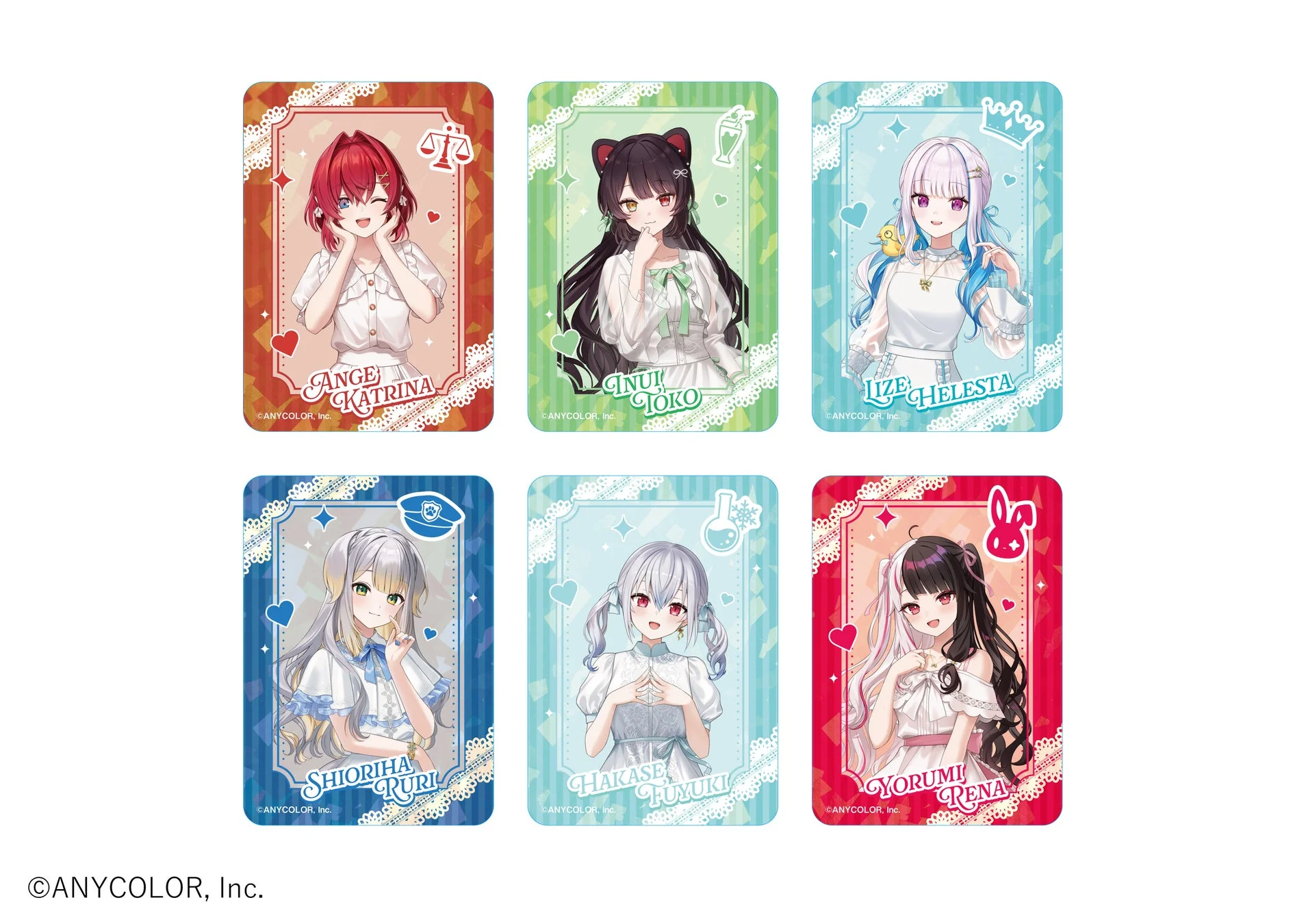 グッズ購入特典ホログラムクリアカード前半
