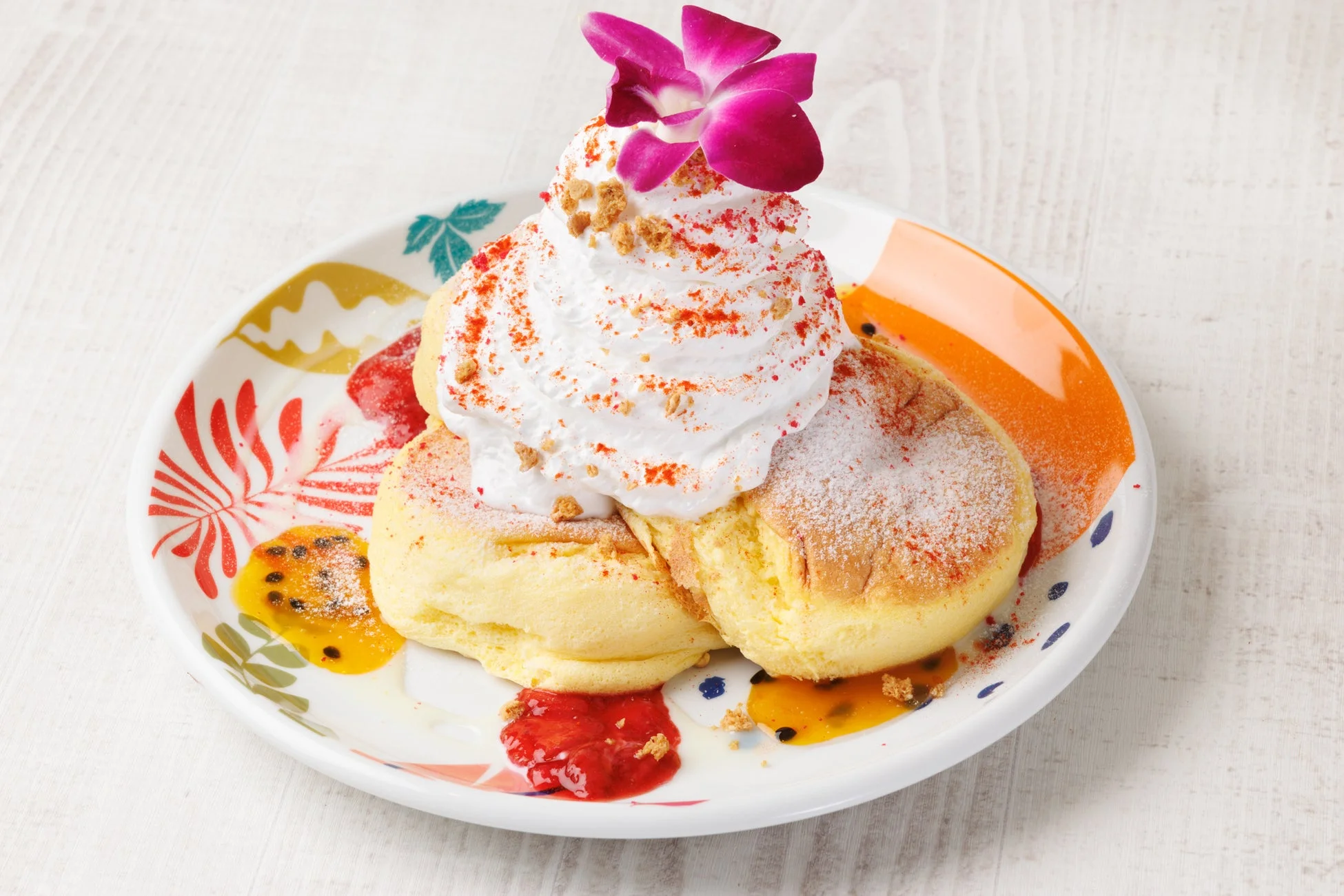 フルーツパンケーキ