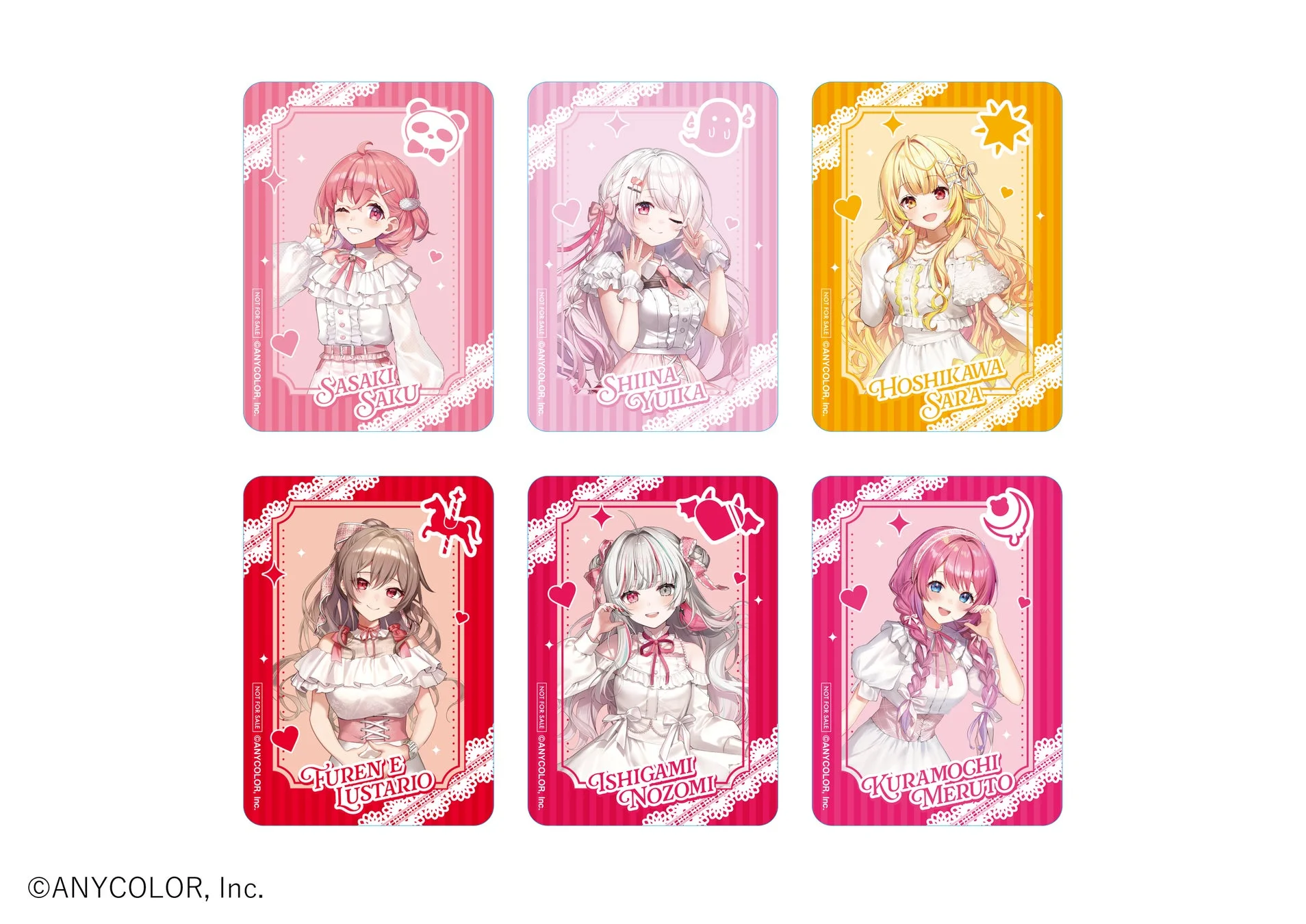 グッズ購入特典ホログラムクリアカード後半
