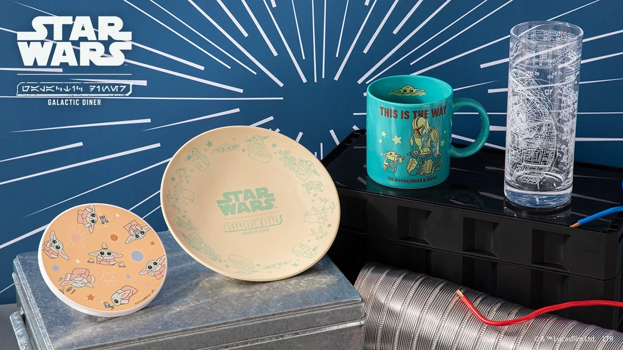 スター・ウォーズ スーベニア マグカップ、プレート、白雲石コースター