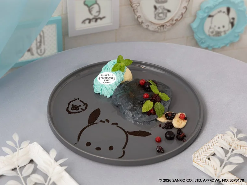 ポチャッコのブラッククリームブリュレ