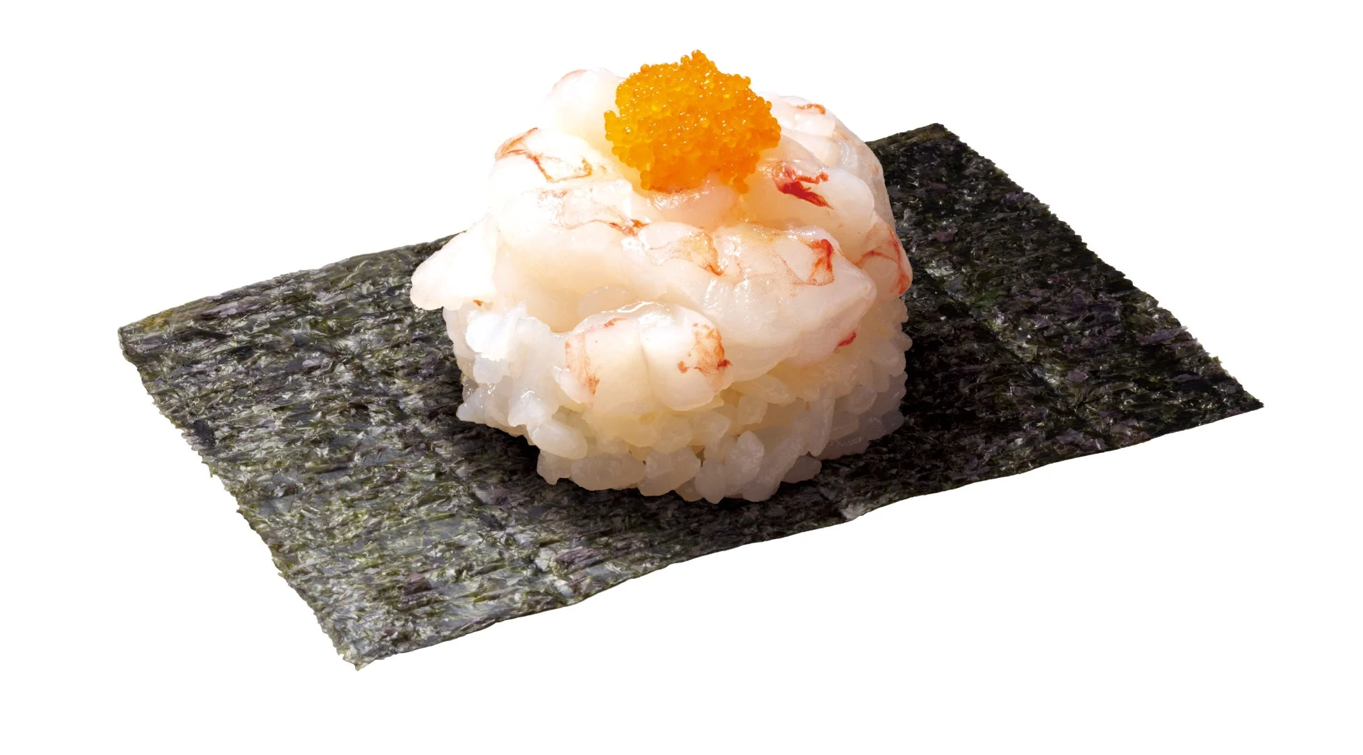 エビと魚卵の軍艦巻き