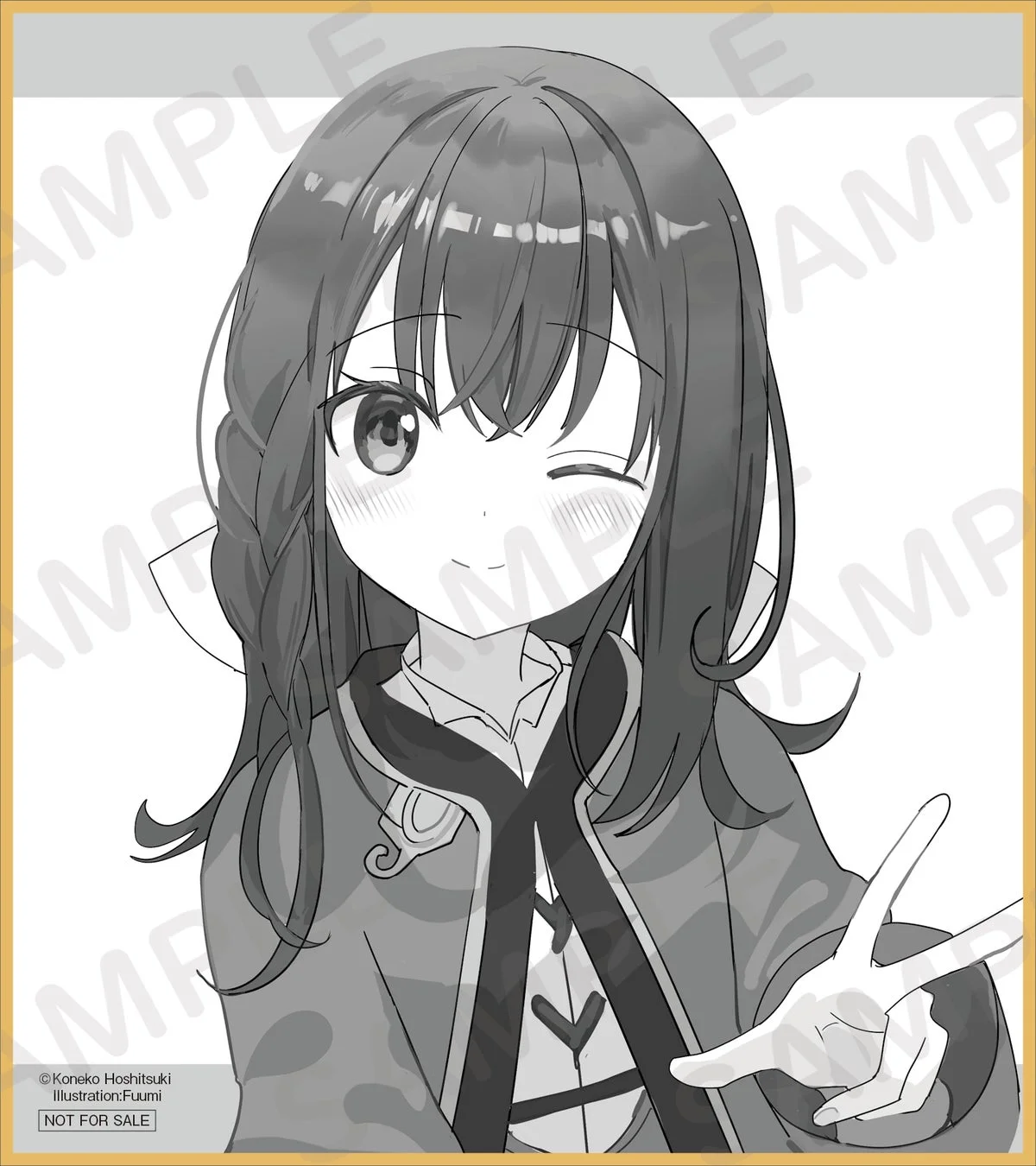 Blu-ray BOX特典ミニ色紙