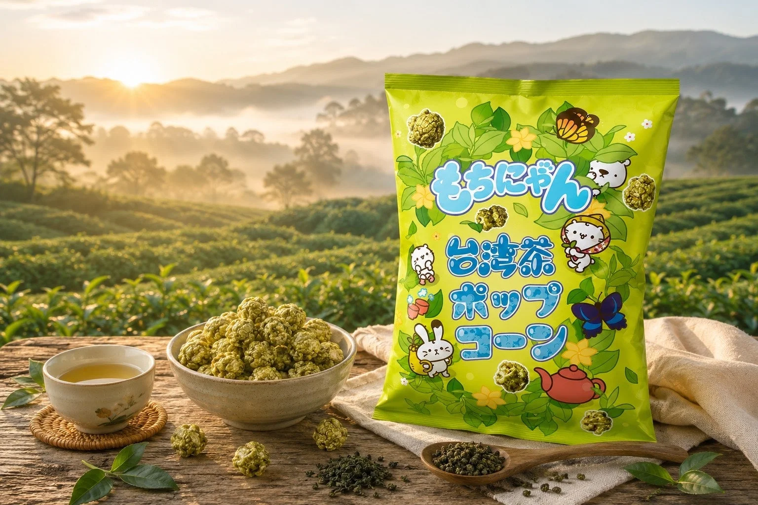 台湾茶ポップコーン