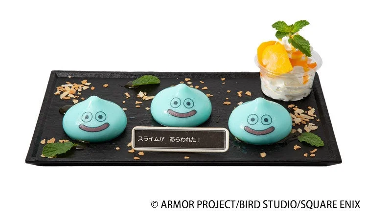 スライムがあらわれた！ぷるぷるスイーツプレート