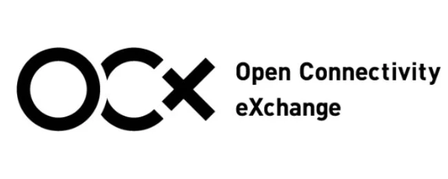 OCX Open Connectivity eXchangeロゴ