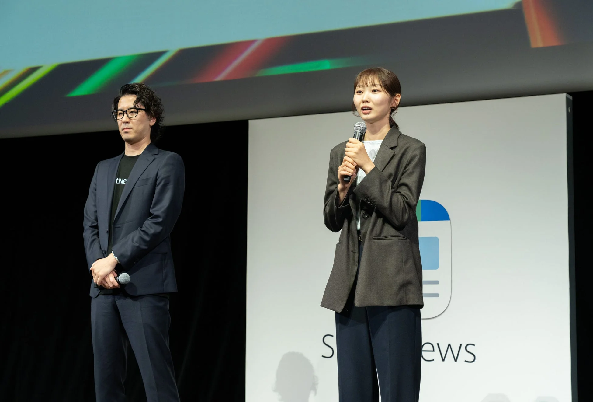 アサヒビール株式会社 泉谷雛子氏とスマートニュース 原田竜之介氏の講演