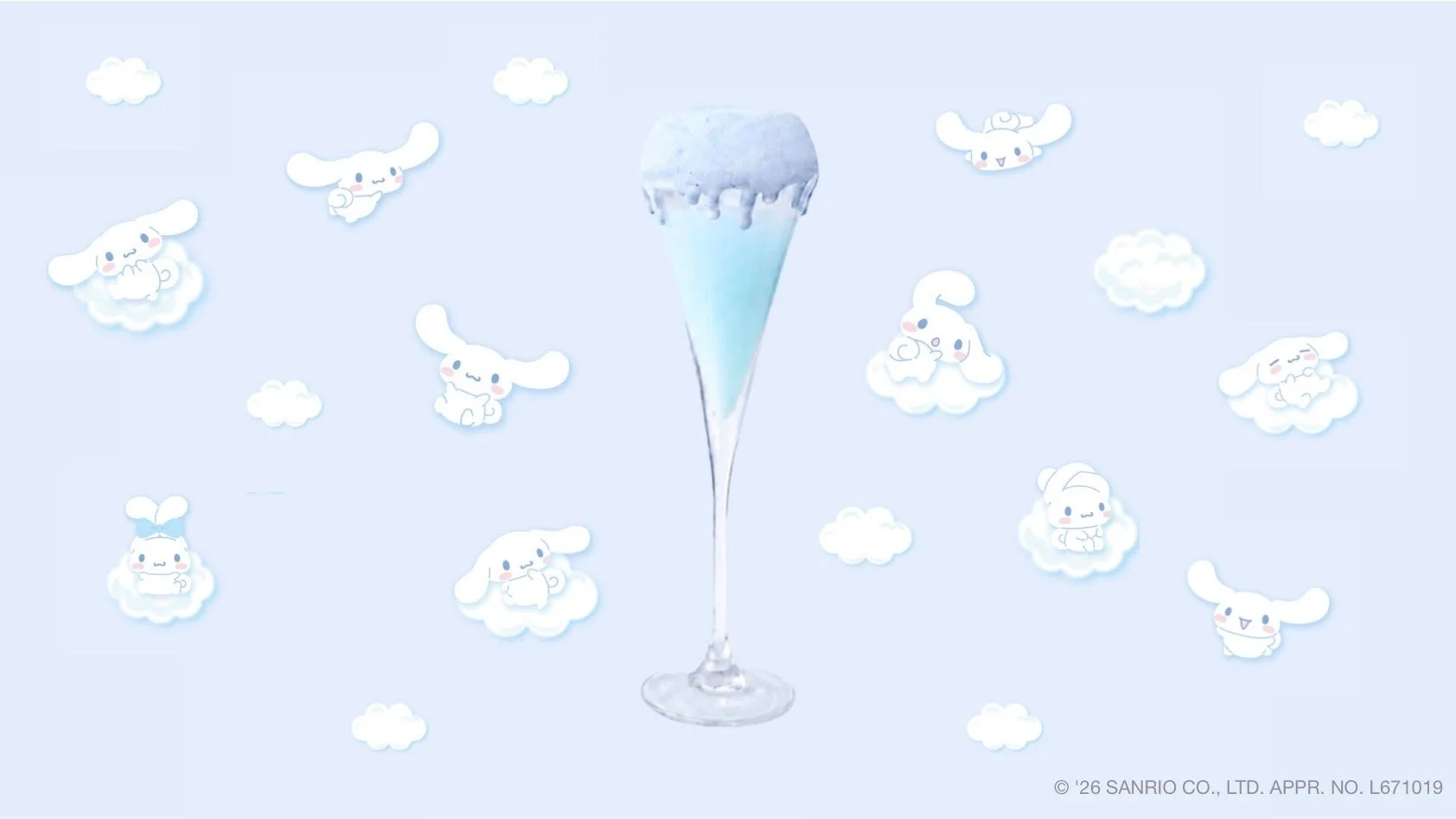 ミルキーブルーモクテル