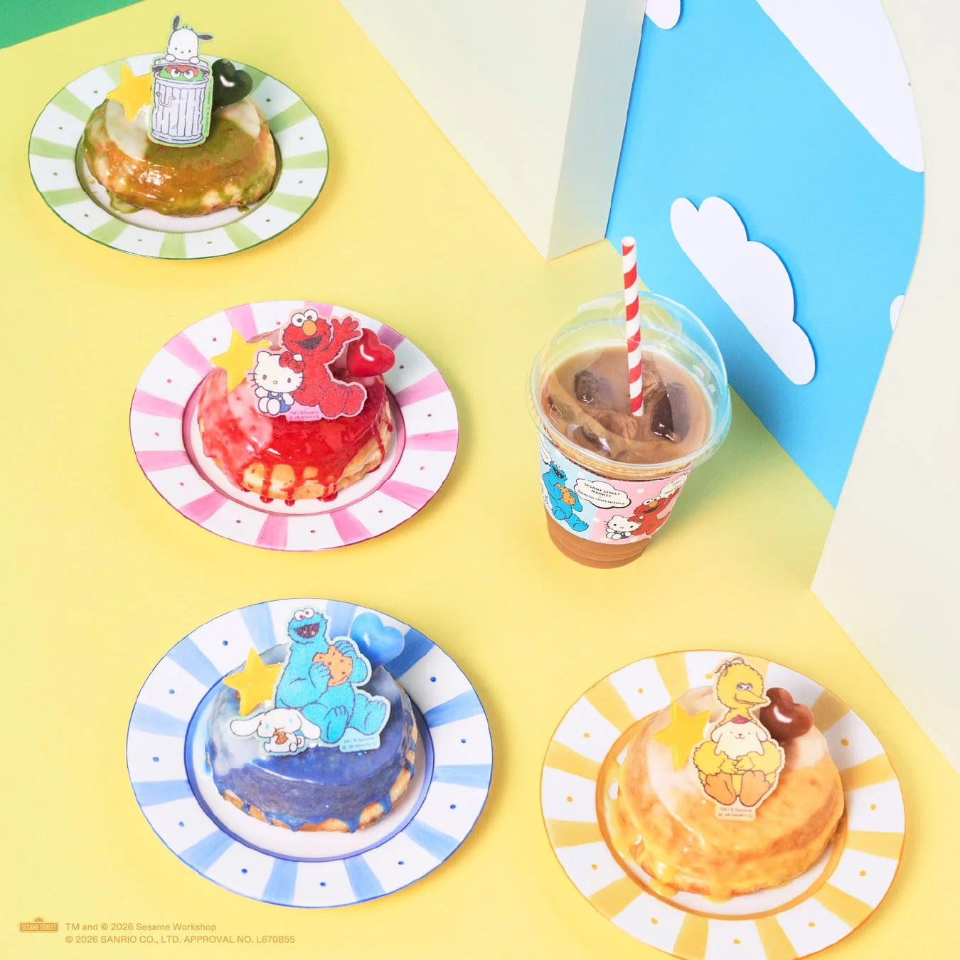 カフェメニューラインアップ