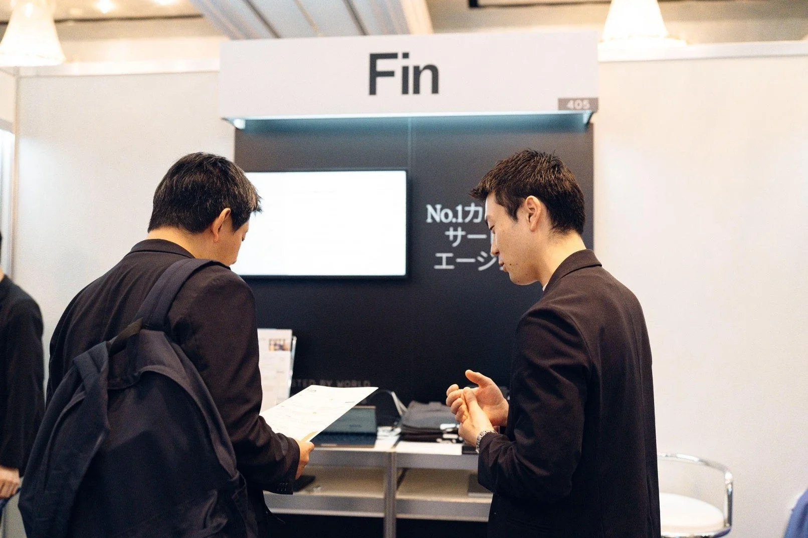 出展ブースの様子