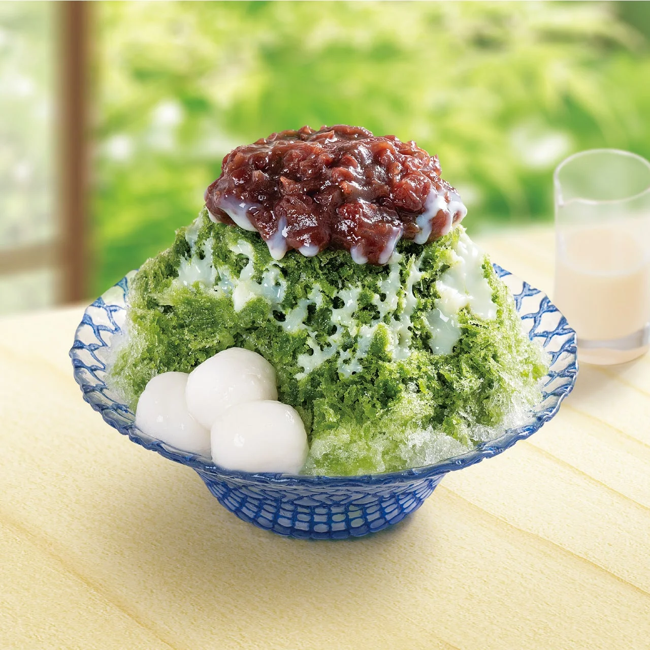 南山園 西尾抹茶使用 抹茶金時 ~練乳添え~