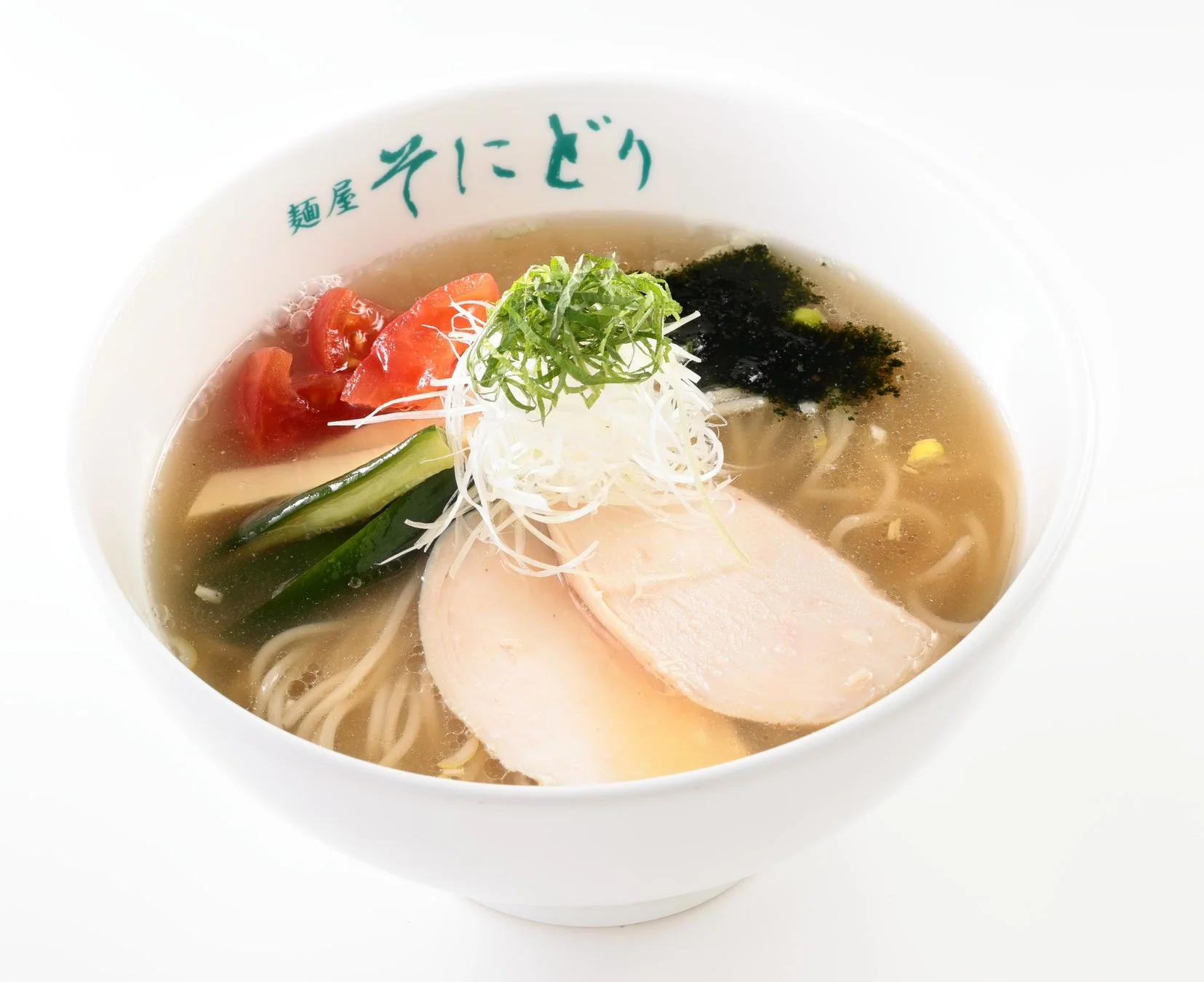 冷やし煮干し白醤油らーめん