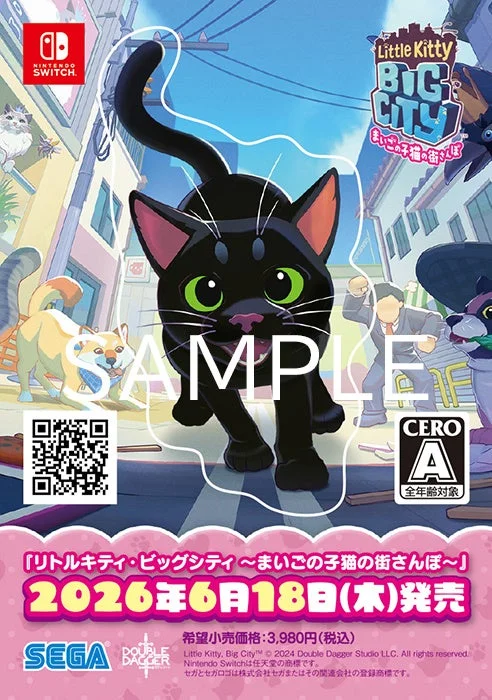 Nintendo Switchパッケージとステッカー