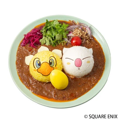 チョコボとモーグリのスパイスカレー