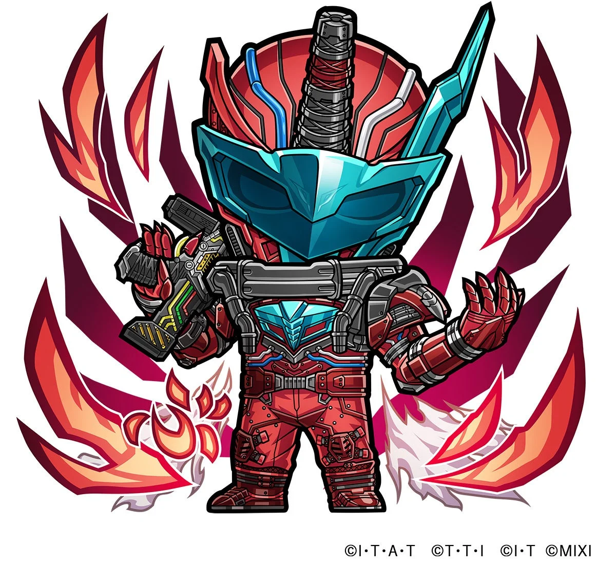 仮面ライダービルド(ラビットタンクフォーム)