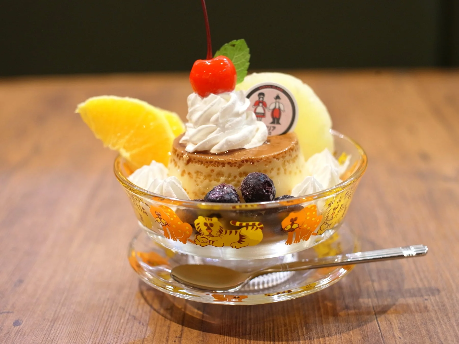 プリンアラモード