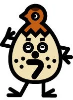 ウズラのキャラクター