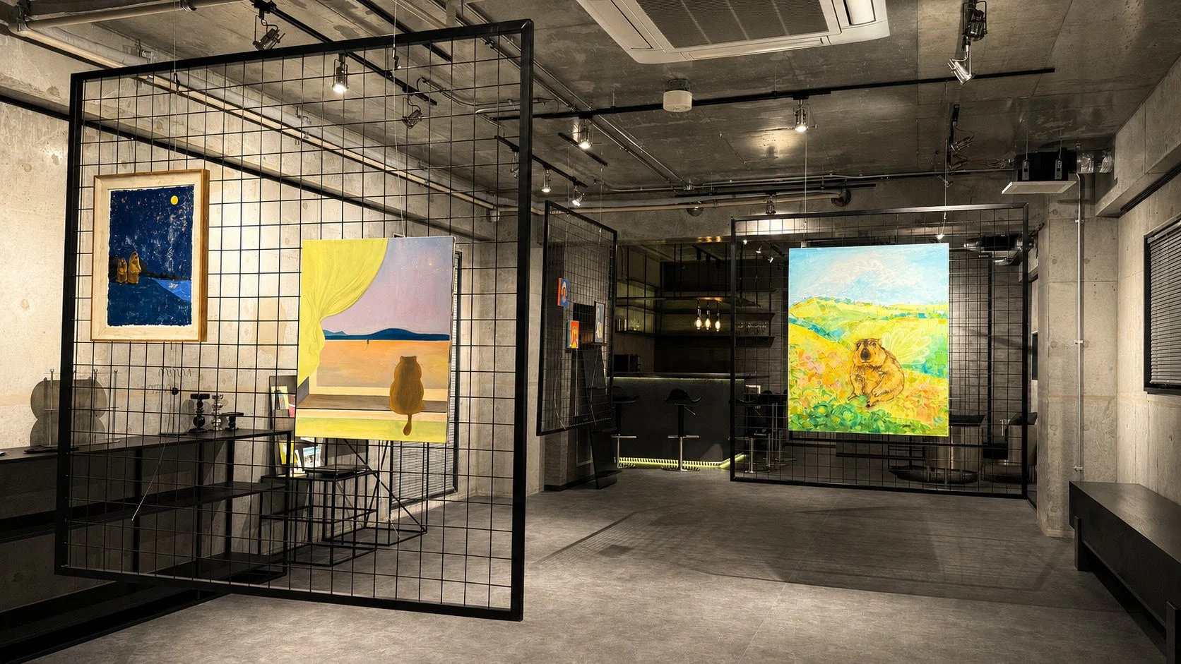 ART Lounge TSUBOMIの展示イメージ