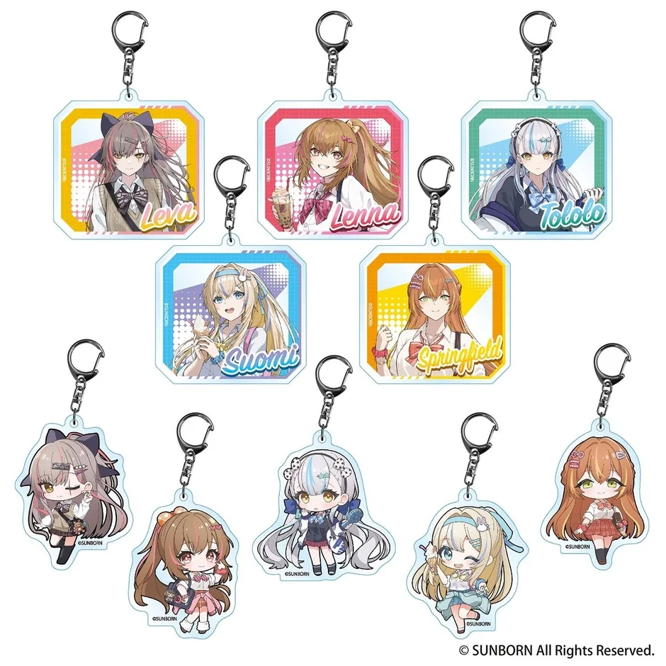 トレーディングアクリルキーホルダー