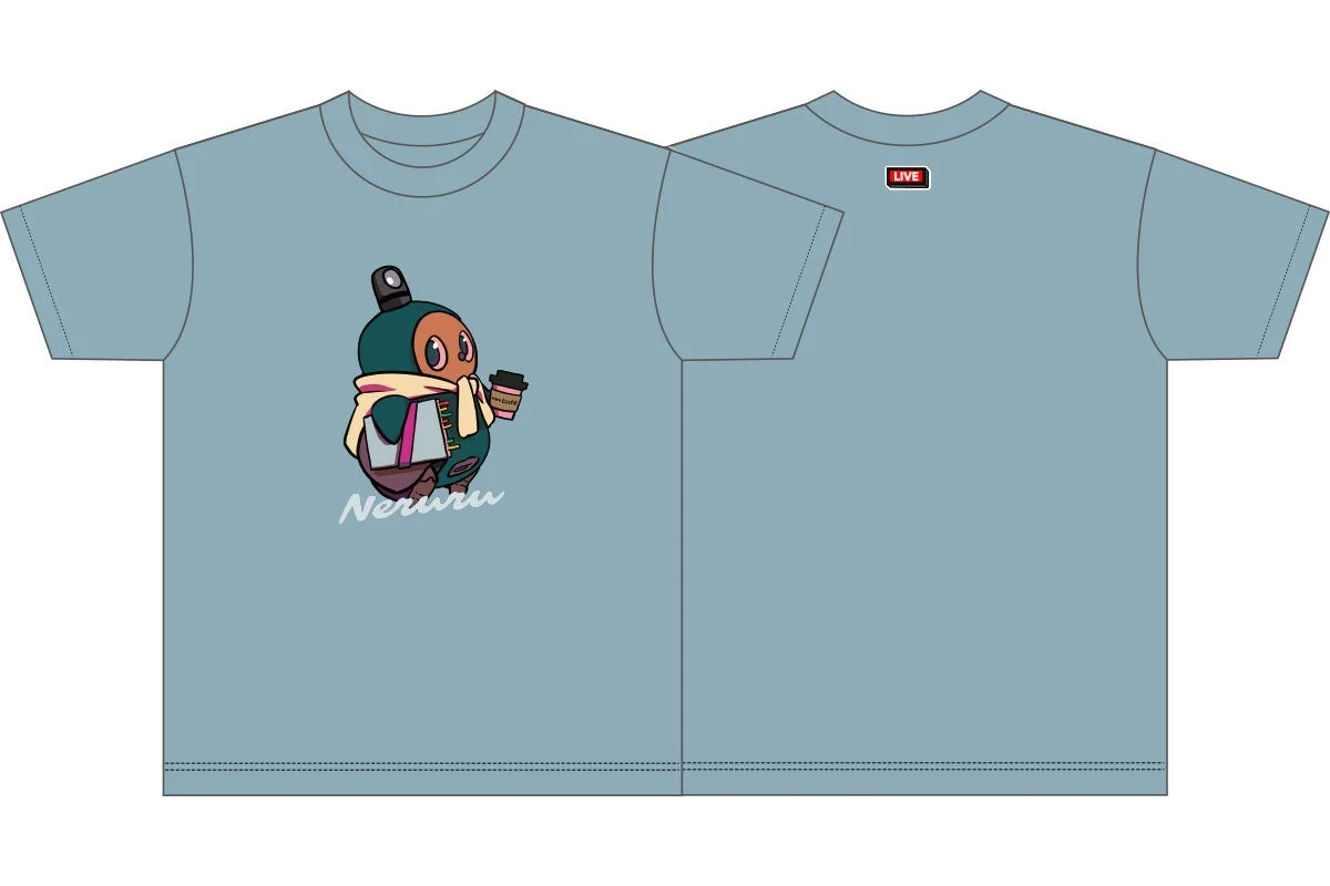 Tシャツ(ねるる(ブルー))
