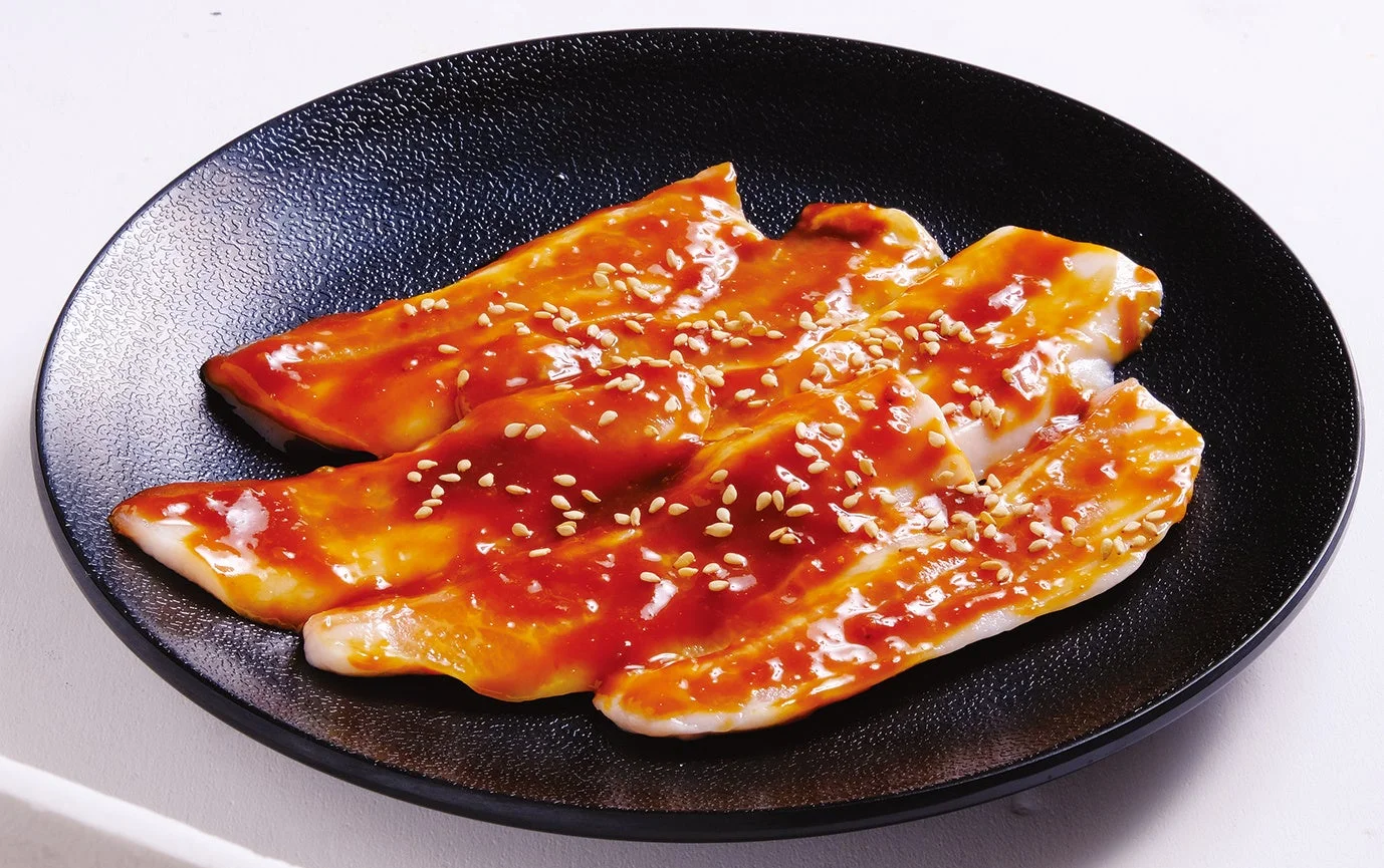タレ漬けの肉