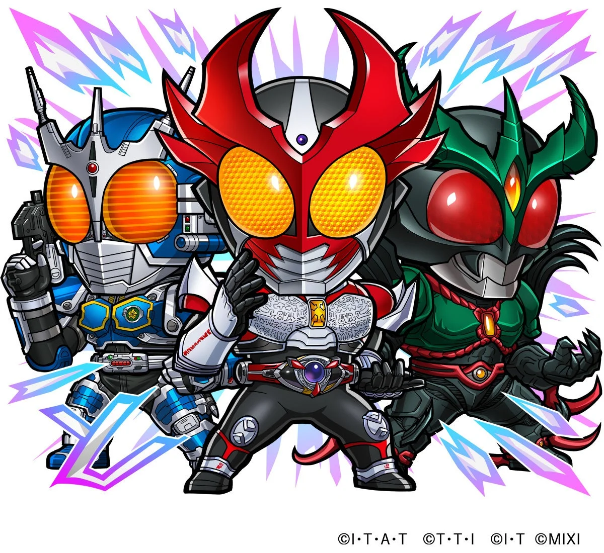 仮面ライダークウガたち