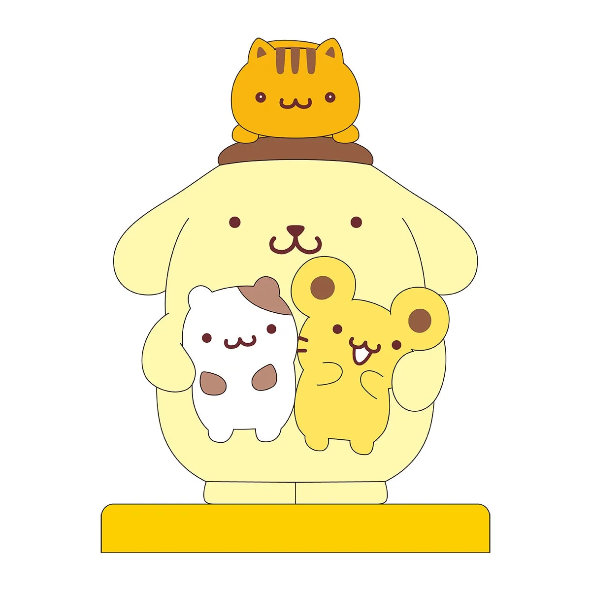 チームプリンの巨大バルーン