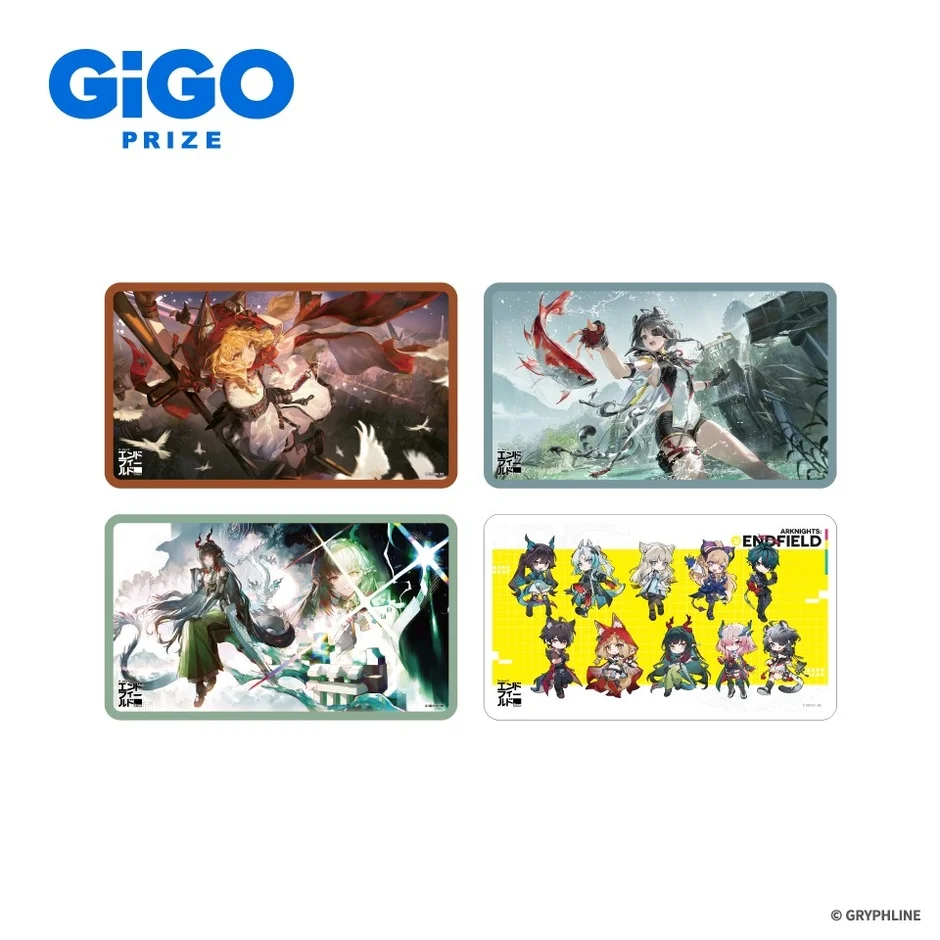 GiGOプライズの『アークナイツ:エンドフィールド』のキャラクターグッズ4種
