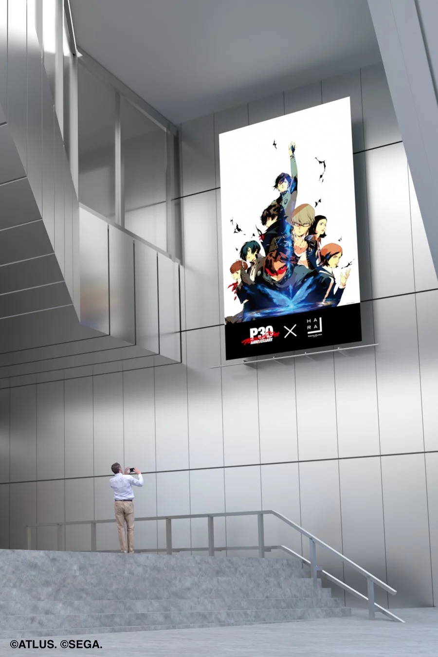 ハラカド内部のポスター