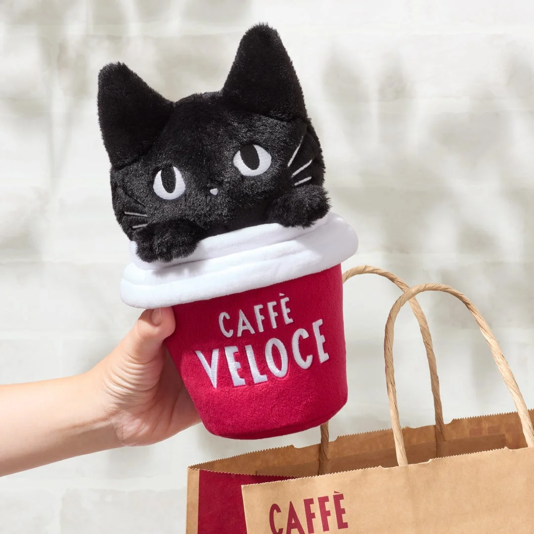 黒ねこぬいぐるみ
