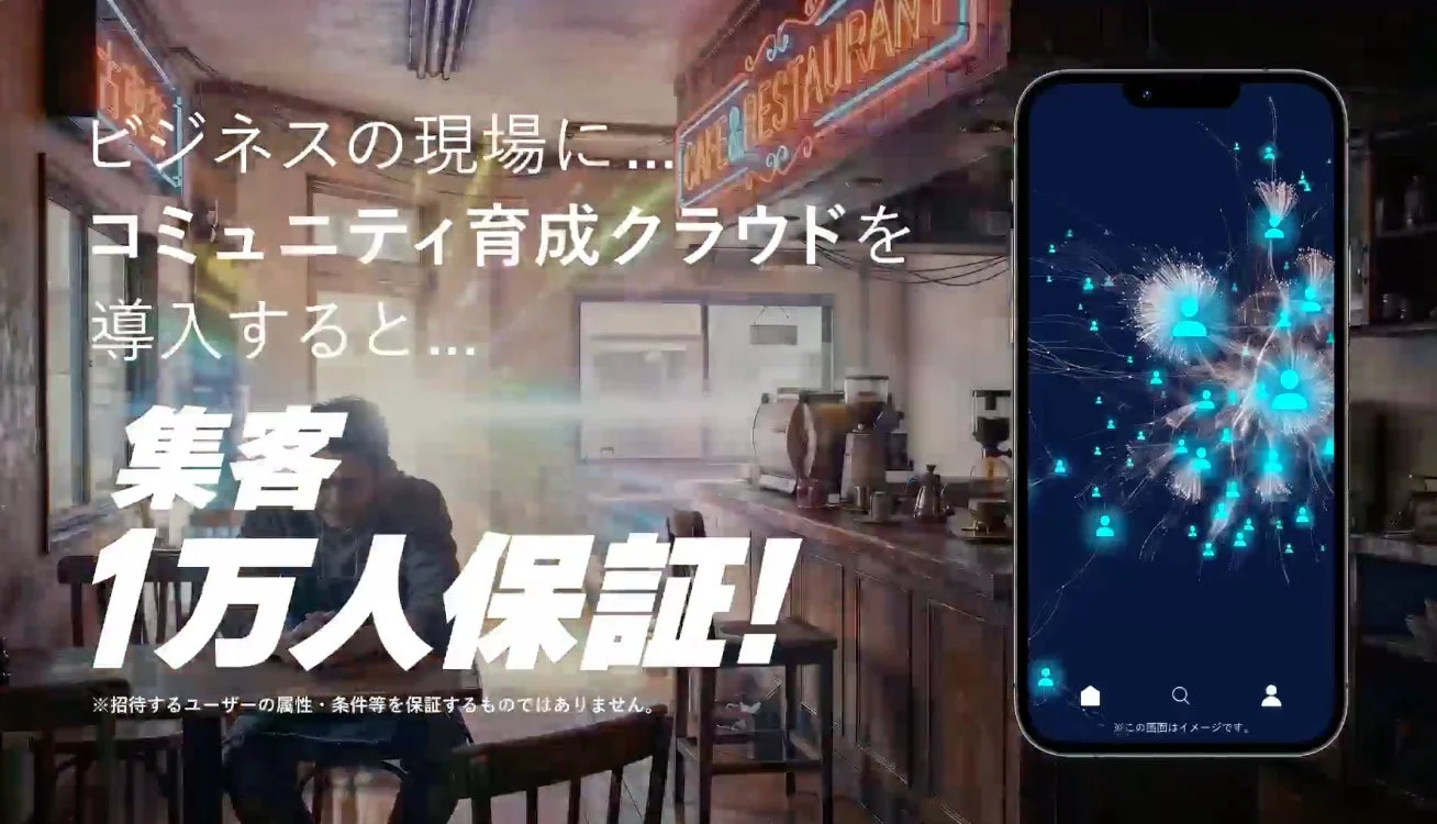ビジネスの現場にコミュニティ育成クラウド