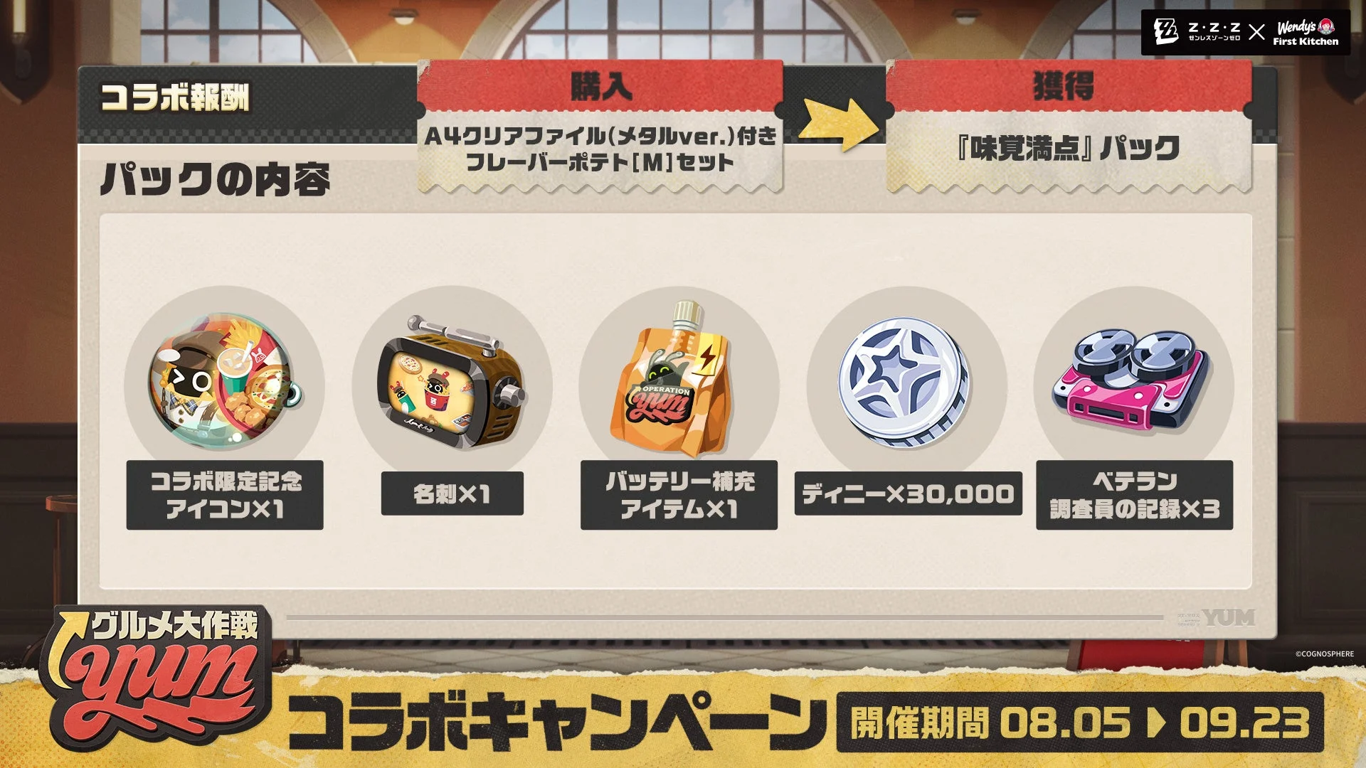コラボ報酬