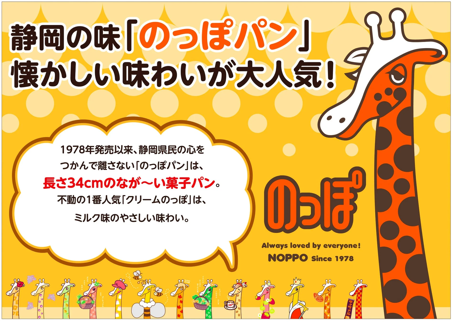 のっぽパンについて