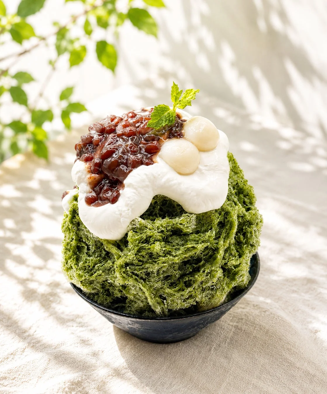モンシェール×茶想もりた園 抹茶かき氷