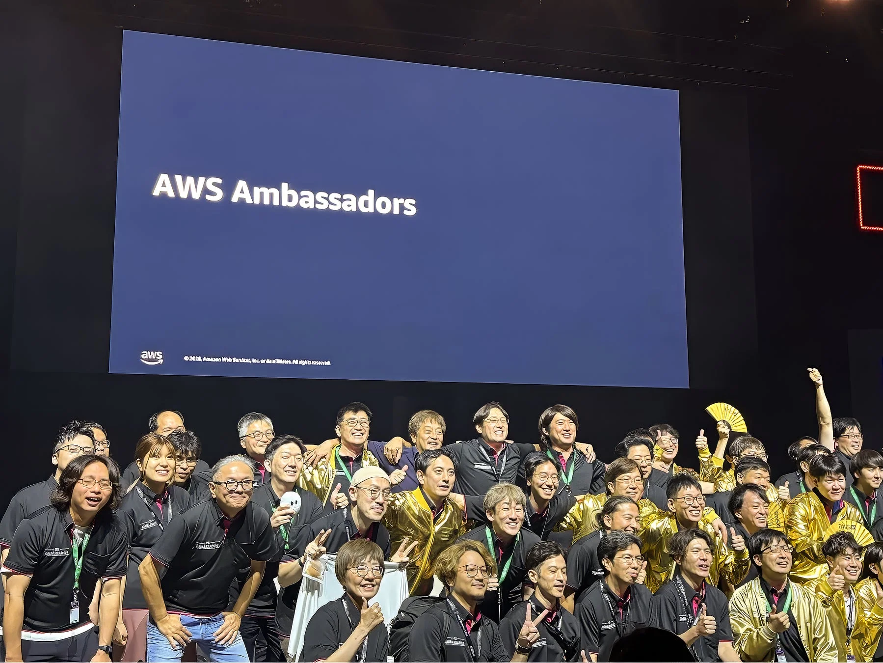 AWS Ambassadorsの集合写真