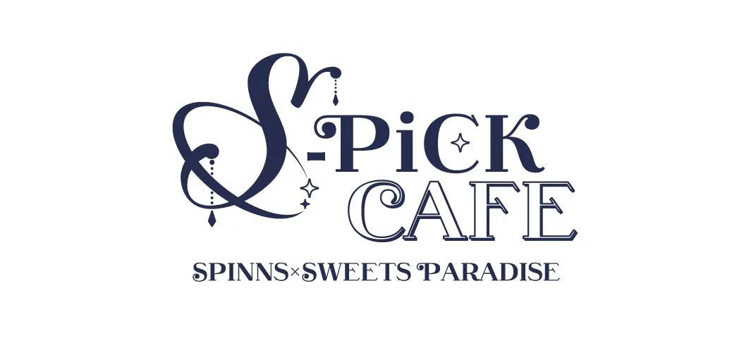 S-Pick CAFE SPINNS x SWEETS PARADISEのロゴ