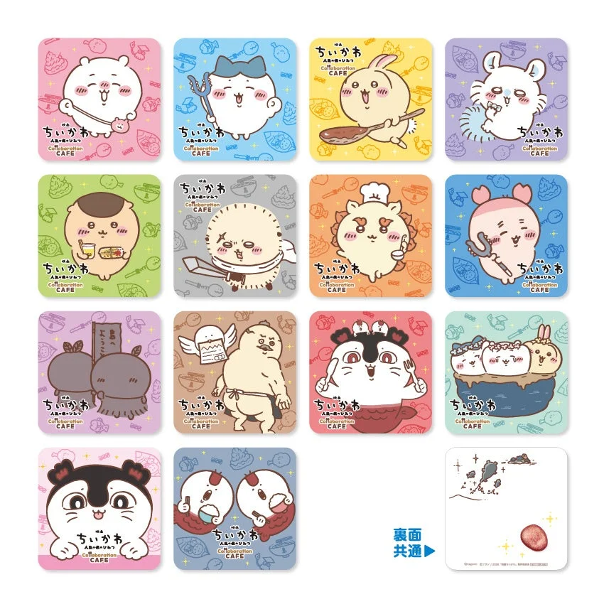 ちいかわオリジナルデザインコースター