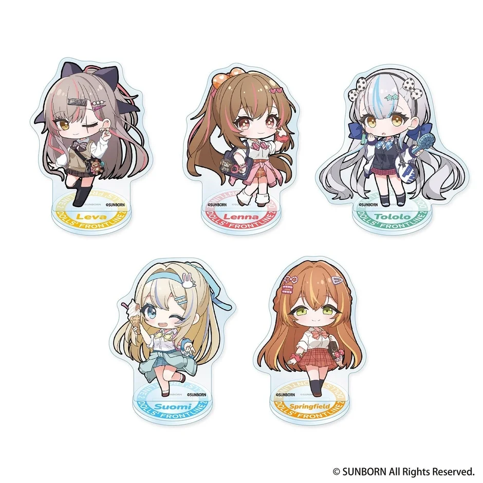 ミニキャラアクリルスタンド5種