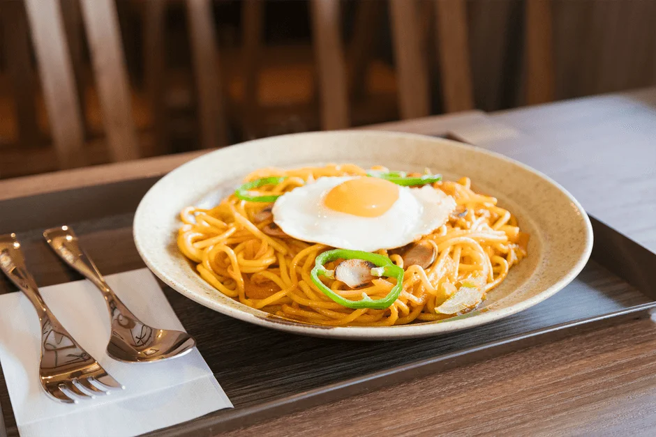 アワジ珈琲ランチ（スパゲティ）