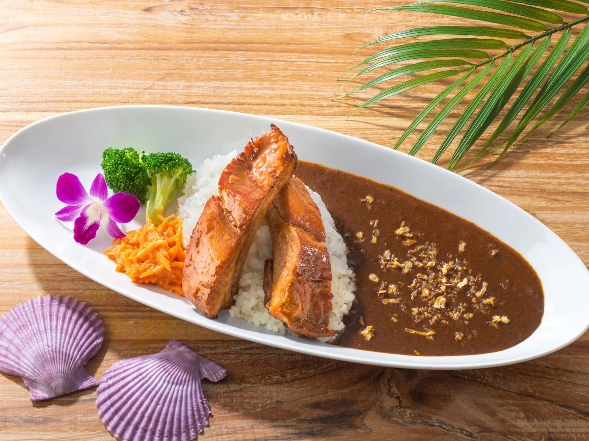 ハワイアンバックリブカレー