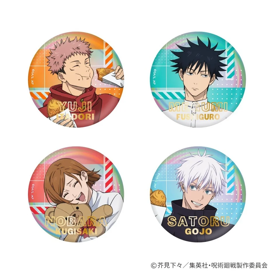 呪術廻戦 キャラクターグッズ 缶バッジ