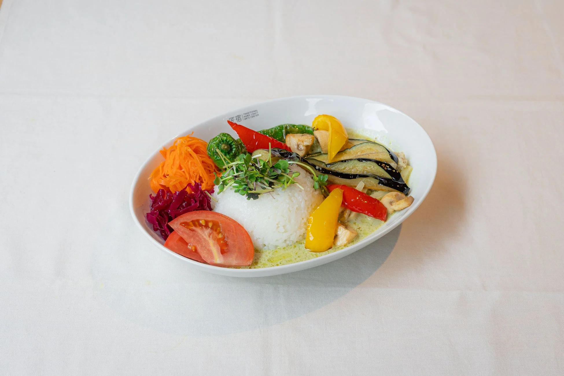 ココナッツ香る夏のグリーンカレー