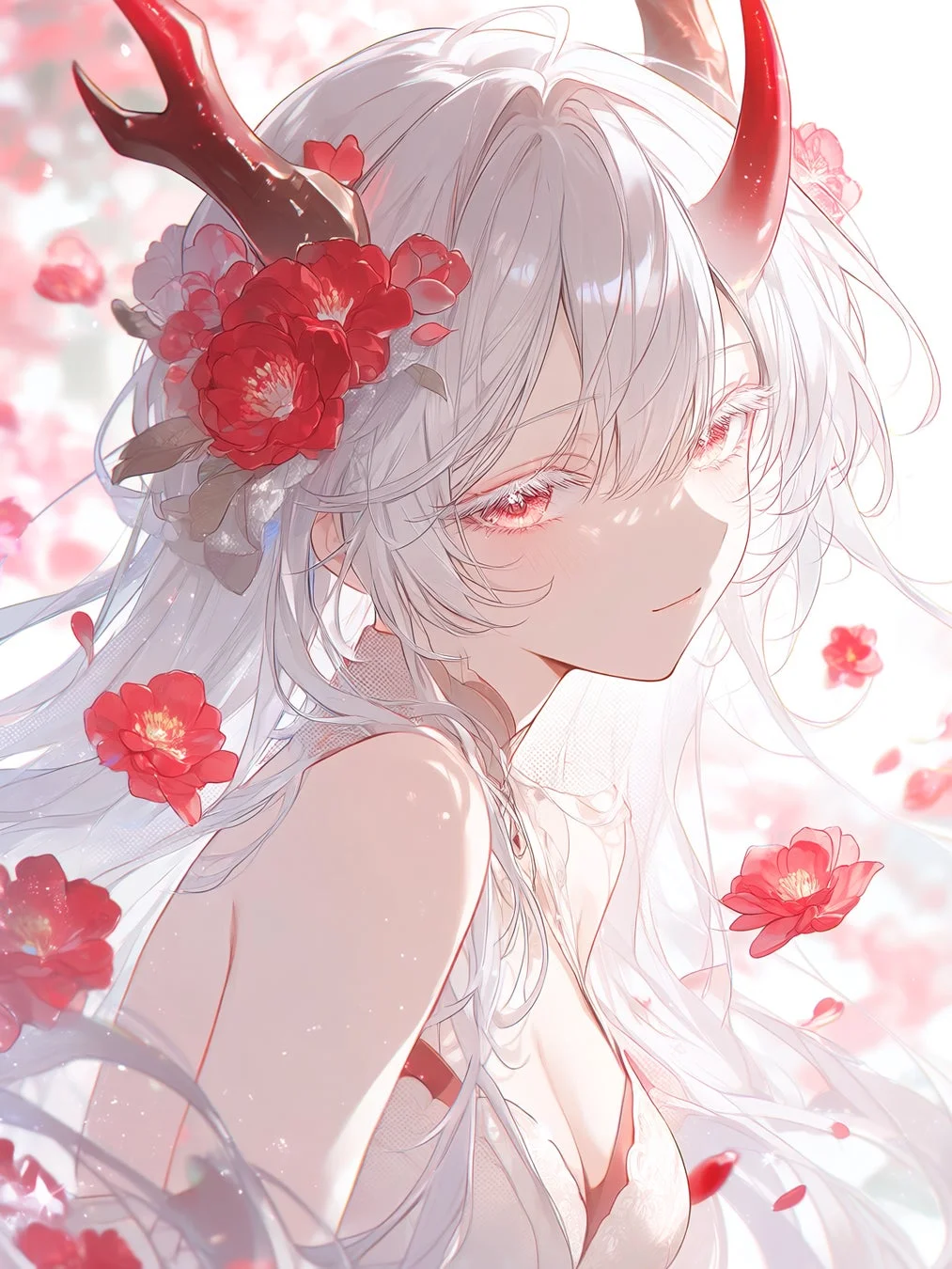 Mio.2 生成例:角を持つ少女