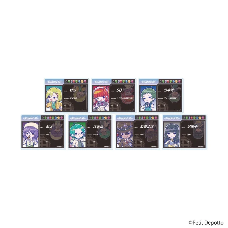 アクリルカード7種セット(セツたち)